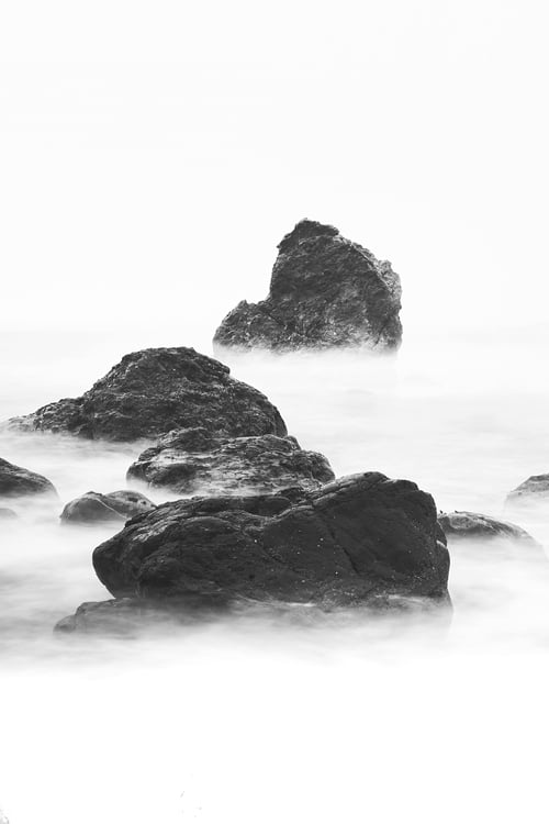 black and white rocks clouds black and white rocks clouds